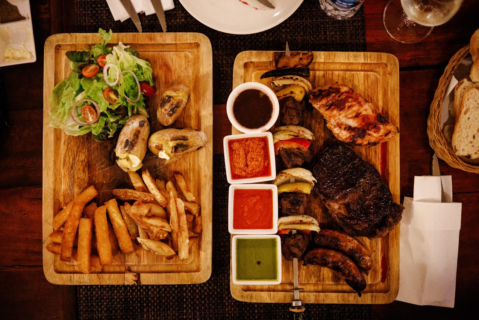 ASADO mixed parrillada grill platter in Phuket